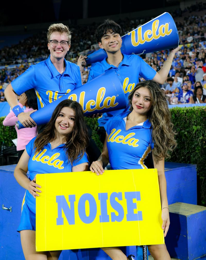 Member of the UCLA Spirit Squad at the Rose Bowl