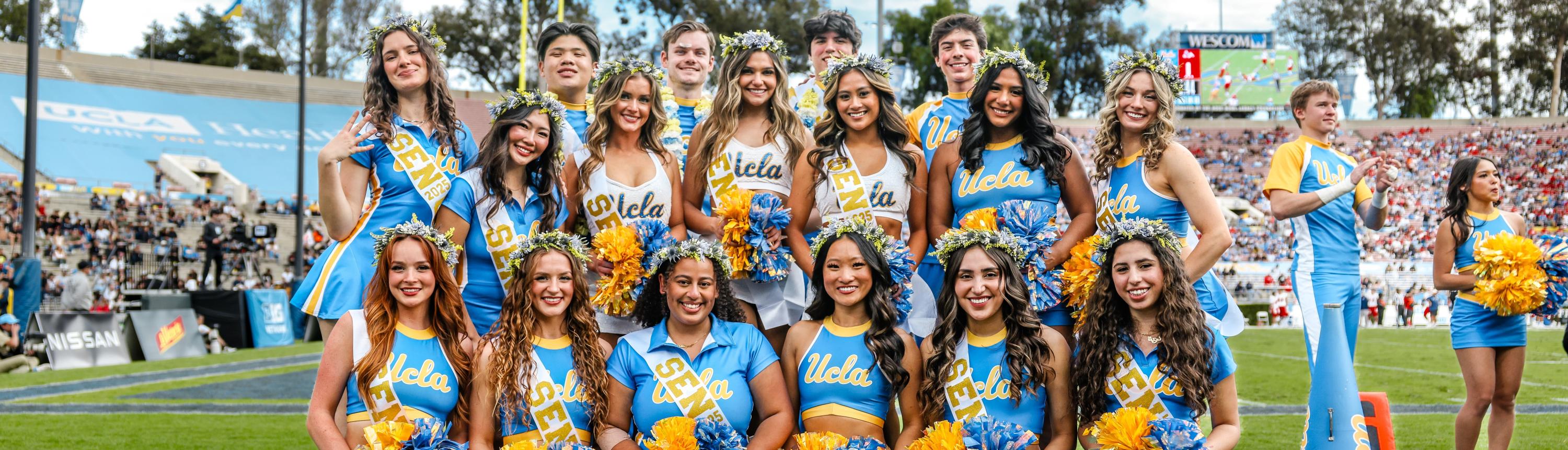 Squad Seniors at the Rose Bowl